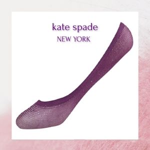 Kate Spade sheer shoe liner socks one size